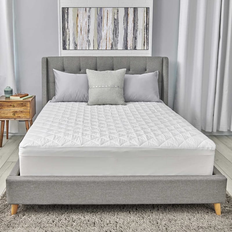Soft Quilted Antimicrobial Waterproof Mattress Pad Twin
