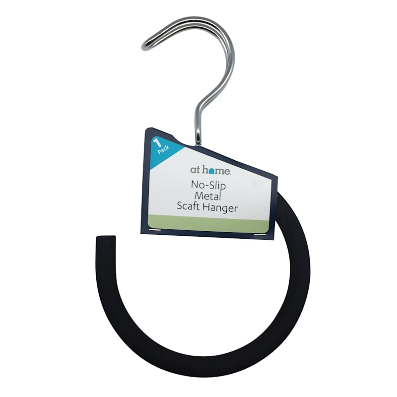 Black Foam Scarf Hanger At Home