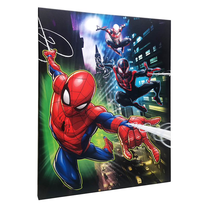 Marvel Spider-Verse Canvas Wall Art, 16x20