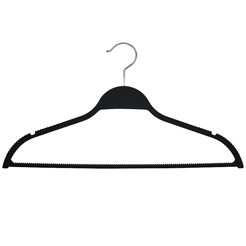 Non Slip Black 12-Piece Suit Hanger