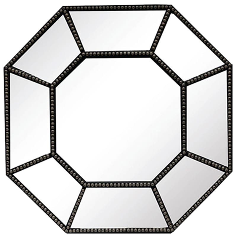 10X10 Black 3-Piece Ivy Mirror Set