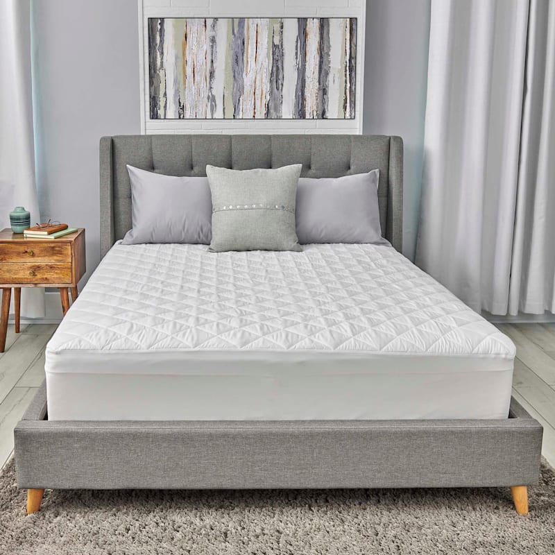 Soft Quilted Antimicrobial Waterproof, Extra Long Twin Bed Mattress Pads