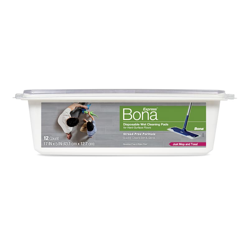 Bona Streak Free Disposable Wet Cleaning Pads