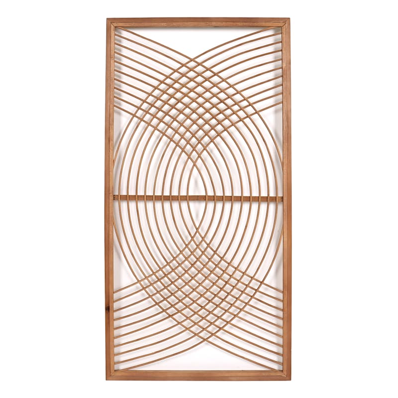 Found & Fable Bamboo Wall Decor, 18x35