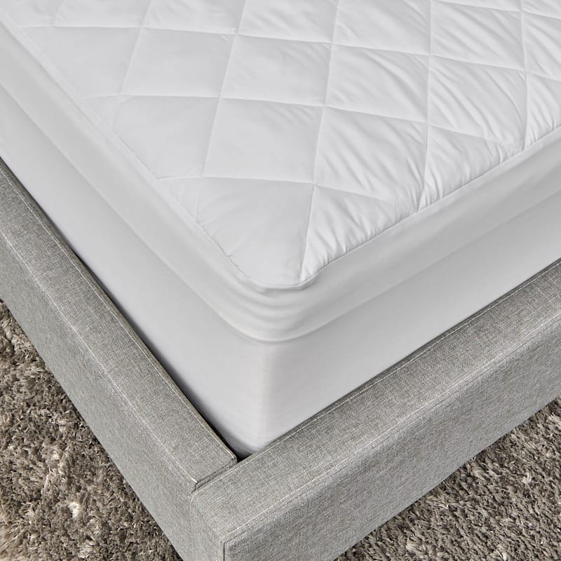Soft Quilted Antimicrobial Waterproof Mattress Pad, Twin