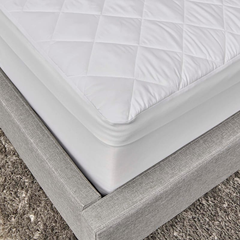 Soft Quilted Antimicrobial Waterproof Mattress Pad, Full