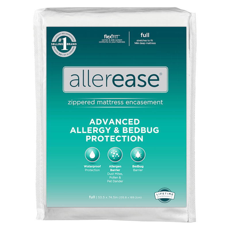Allergy And Bedbug Protection Mattress Encasement Full