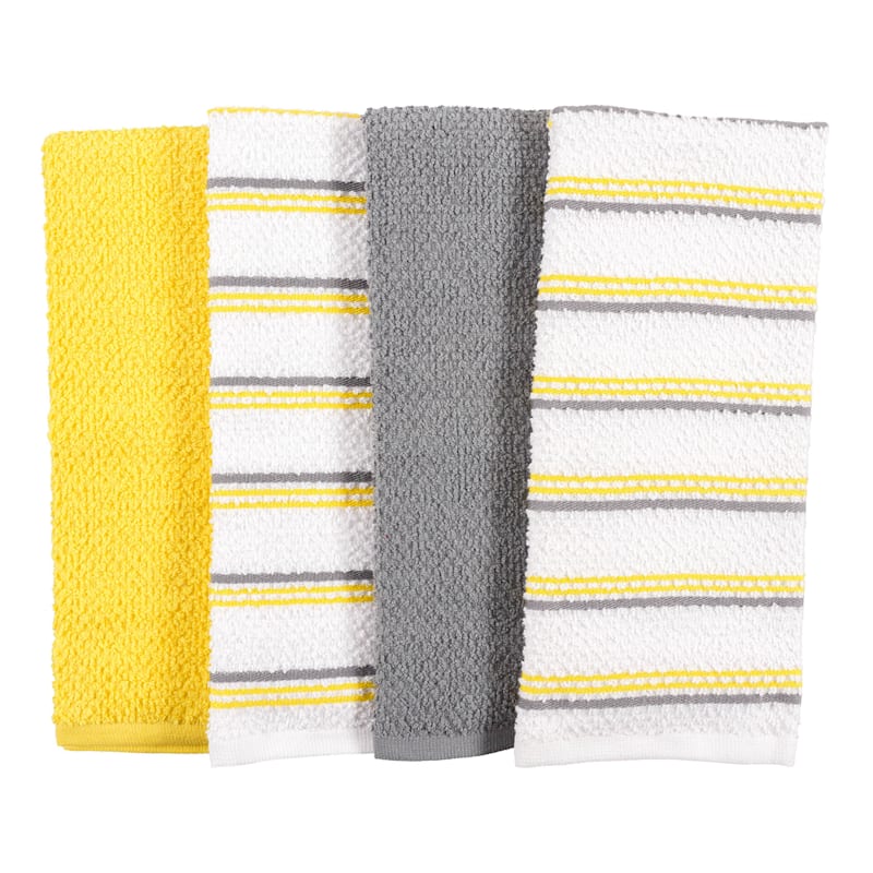 Yellow Kitchen Towels at