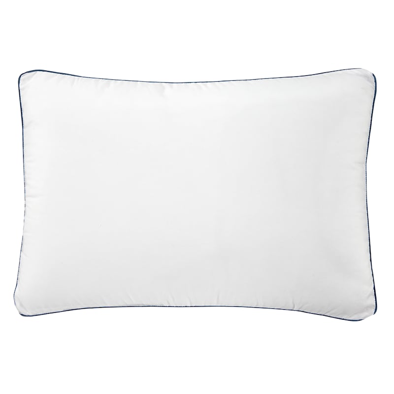 Density Firm 2-Inch Gusset Bed Pillow Standard/Queen