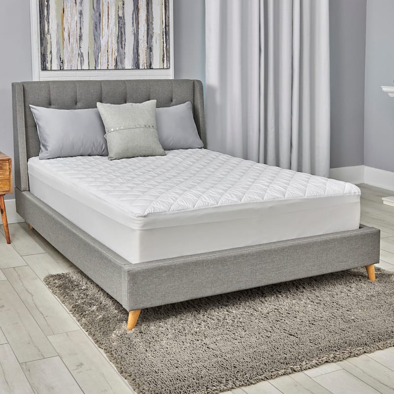 Soft Quilted Antimicrobial Waterproof (Twin XL) Mattress Pad | at Home