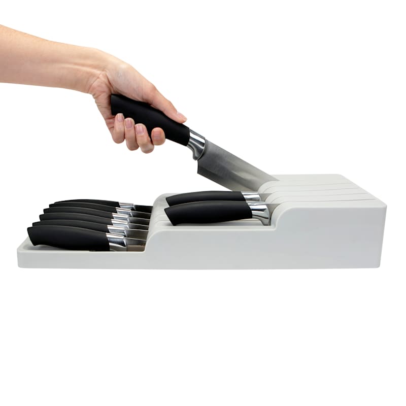 Kitchen Knife Drawer Organizer, 15.8x6.2