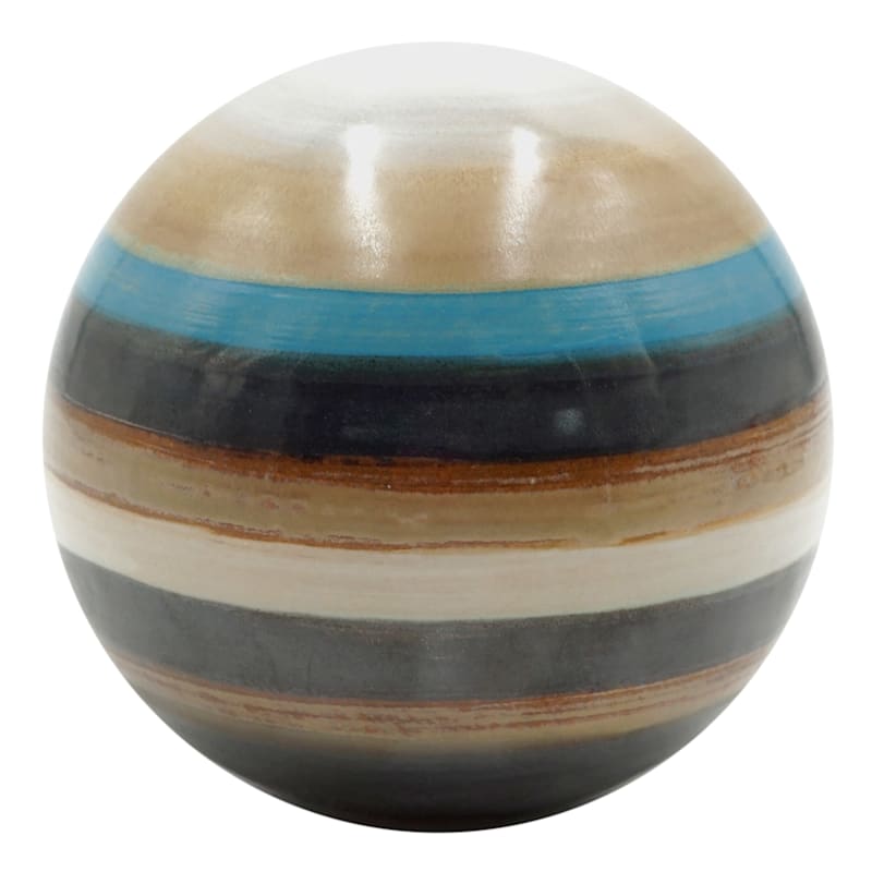 Multi-Colored Ceramic Ball, 4"