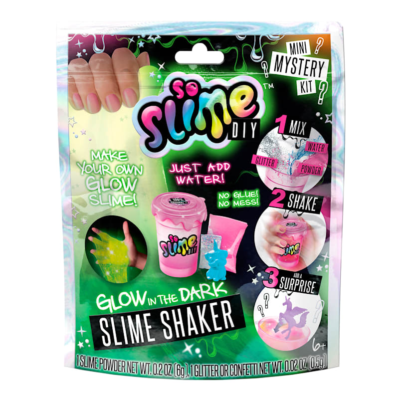 So Slime DIY Glow in the Dark Slime Shaker Bag
