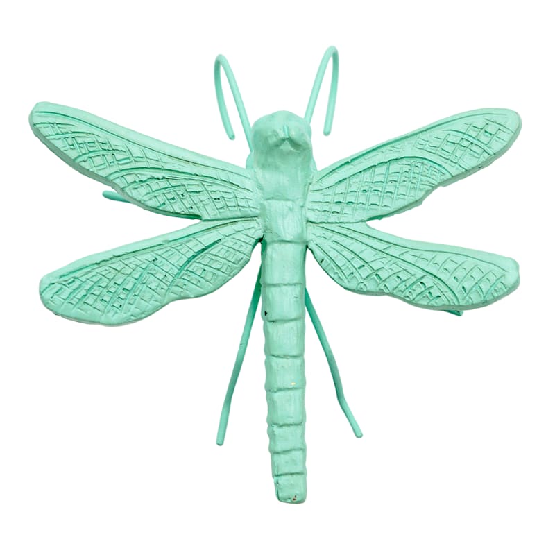 Grace Mitchell Light Green Dragonfly Pot Pal, 3"