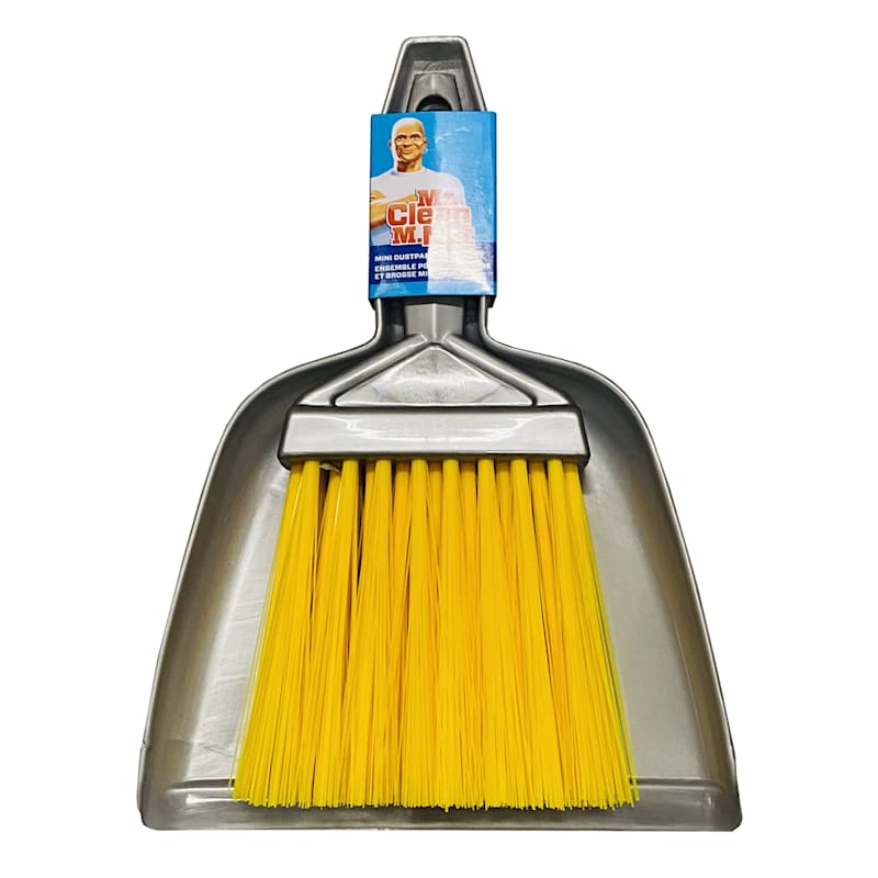 Mr. Clean Broom & Dust Pan Set