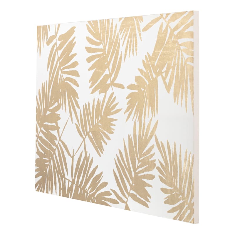 Golden Palm Canvas Wall Art, 60x40