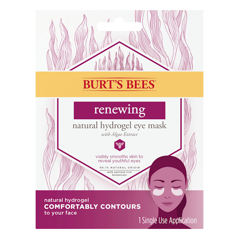 Burt Bees Hydrogel Renewing Face Mask At Home