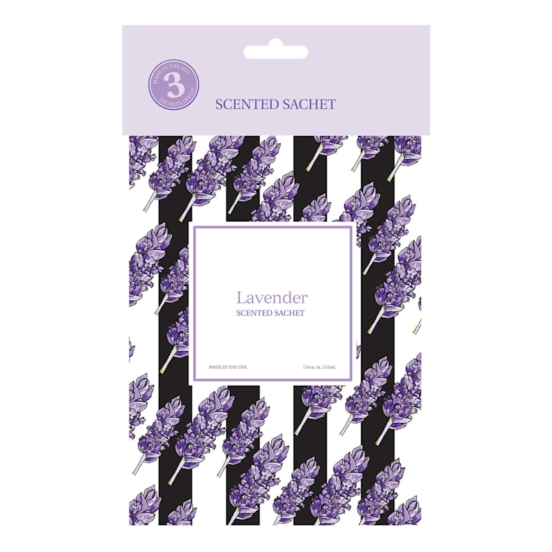 3-Pack Lavender Scented Sachet
