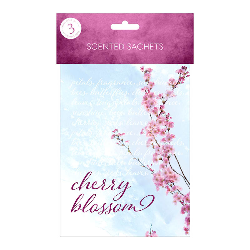 3-Pack Cherry Blossom Scented Sachet