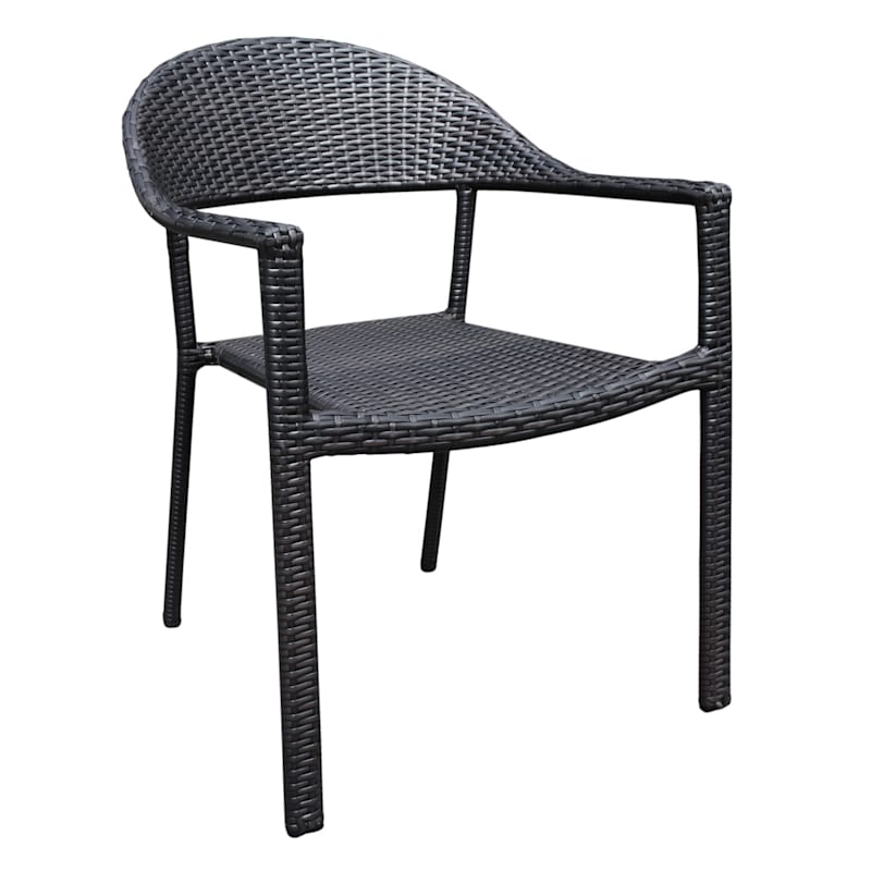 Mid century sale patio stack chair