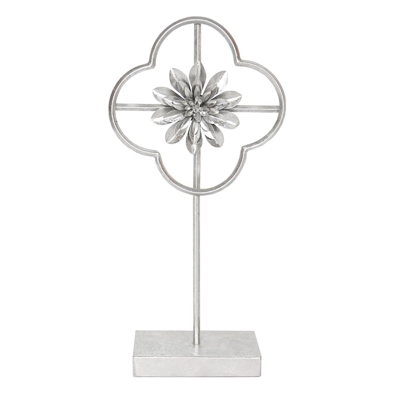 Grace Mitchell Metal Floral Figurine, 16"