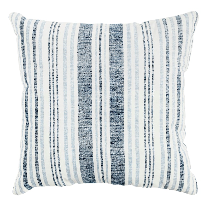 The Pillow Collection Hollis Stripes Throw Pillow Cover 