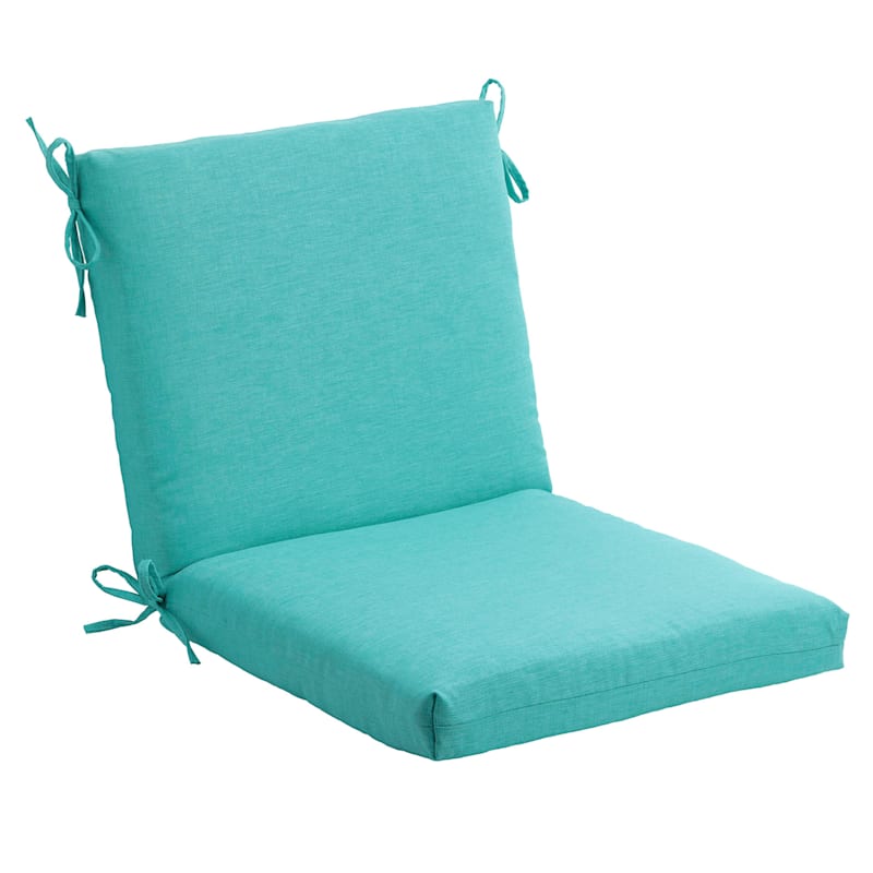 Rave Opal Premium Outdoor Hinged Midback Chair Cushion