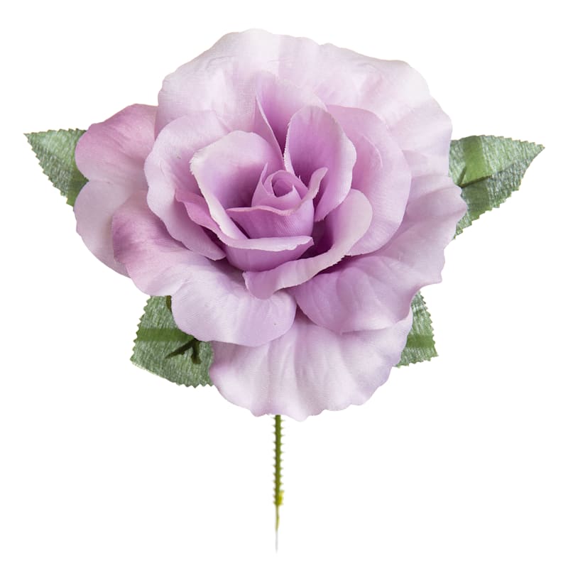 Purple Rose Pick, 8"