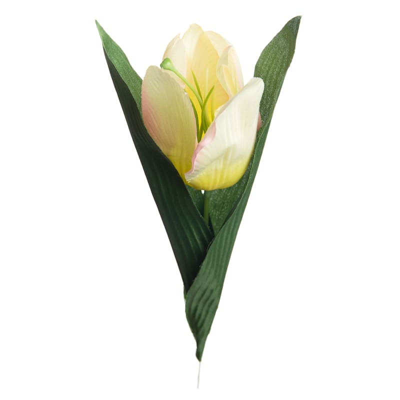 Yellow Tulip Pick, 9.5"