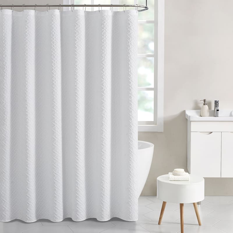 Lattice shower curtain cheap