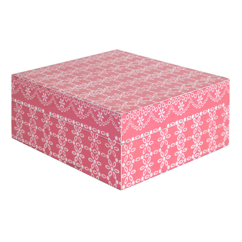 Pink Decal Box, Large