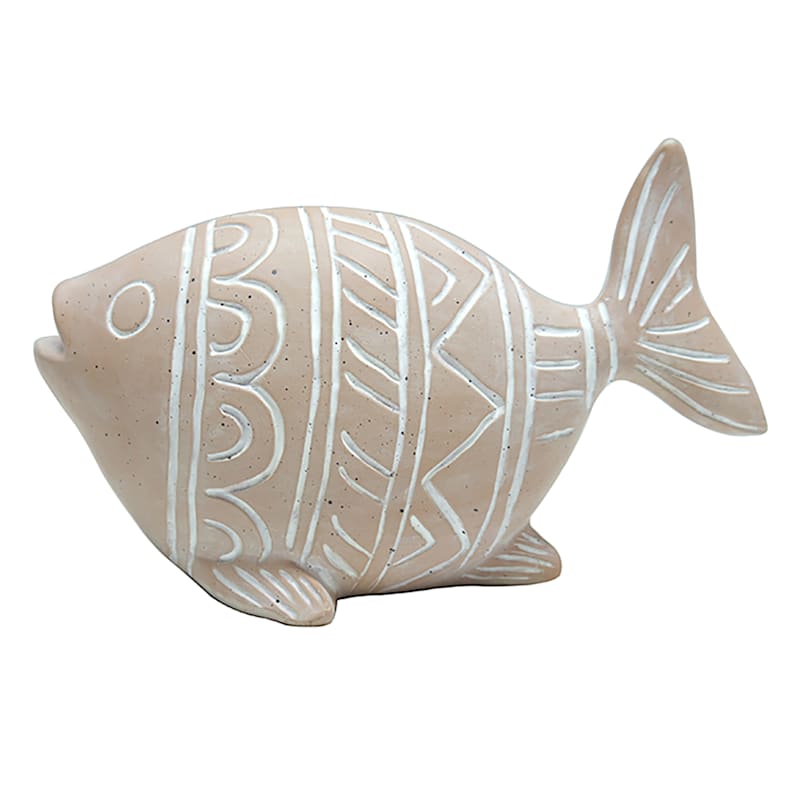 Tracey Boyd Outdoor Fish Figurine, 10"