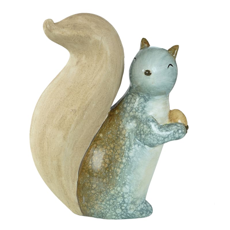 Outdoor Squirrel Figurine, 8.5"