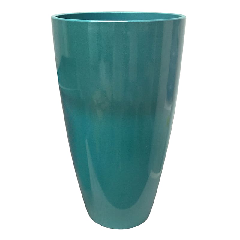 Evelyn Turquoise Planter, 21"