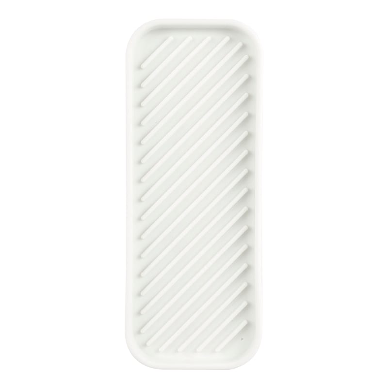 Silicone Sponge Holder, White, Sold by at Home