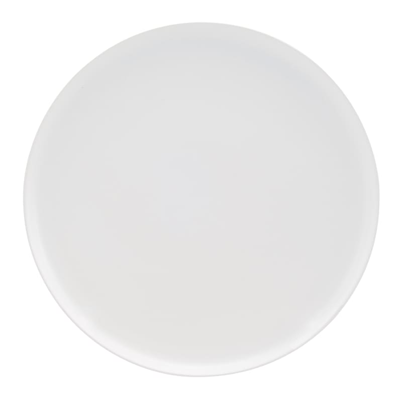 Laila Ali White Stoneware Dinner Plate