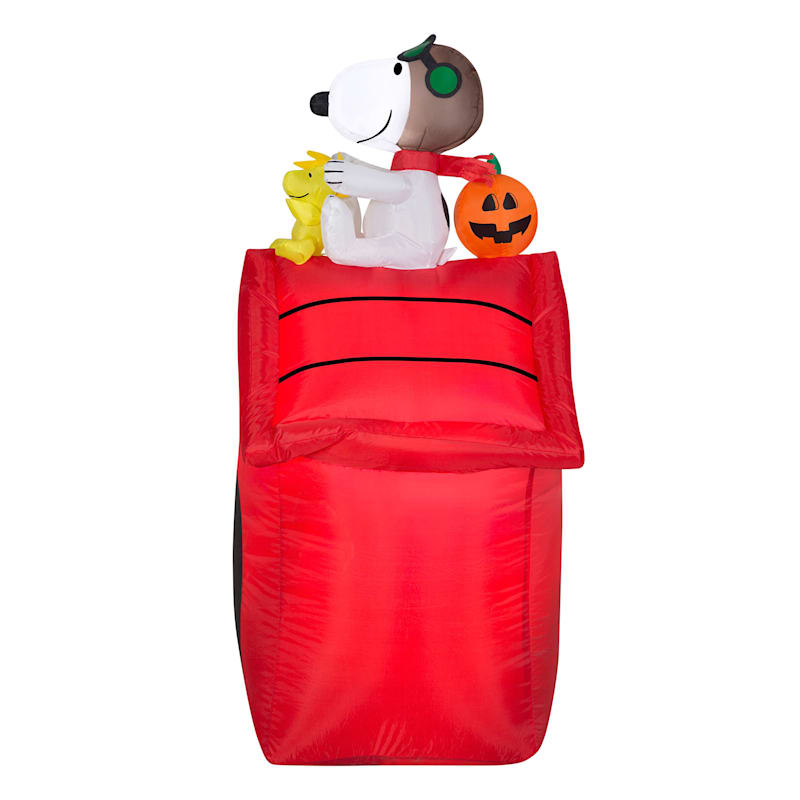 Inflatable Snoopy Flying Ace Great Pumpkin, 3.5'