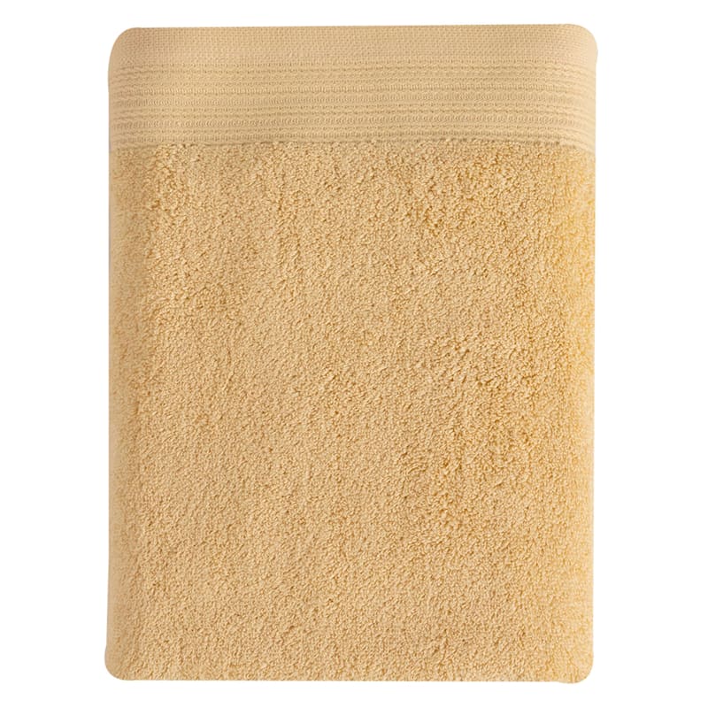 Performance Hi-Bloom Yellow Bath Towel, 30x54