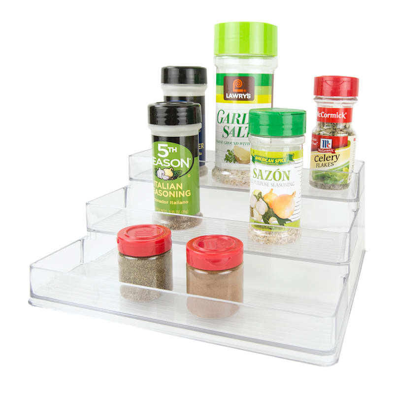 3-Tier Clear Spice Rack