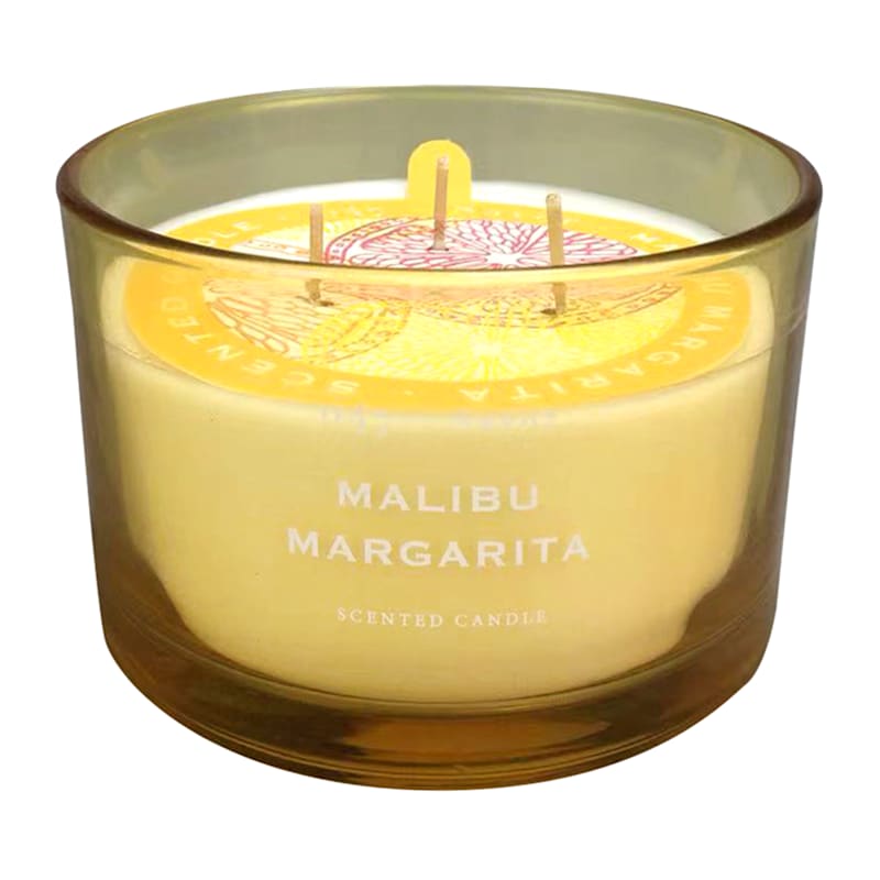 3-Wick Malibu Margarita Scented Candle, 16oz
