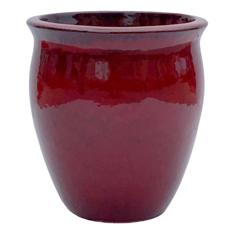 9.4 IN. FLARE PLANTER BL RED