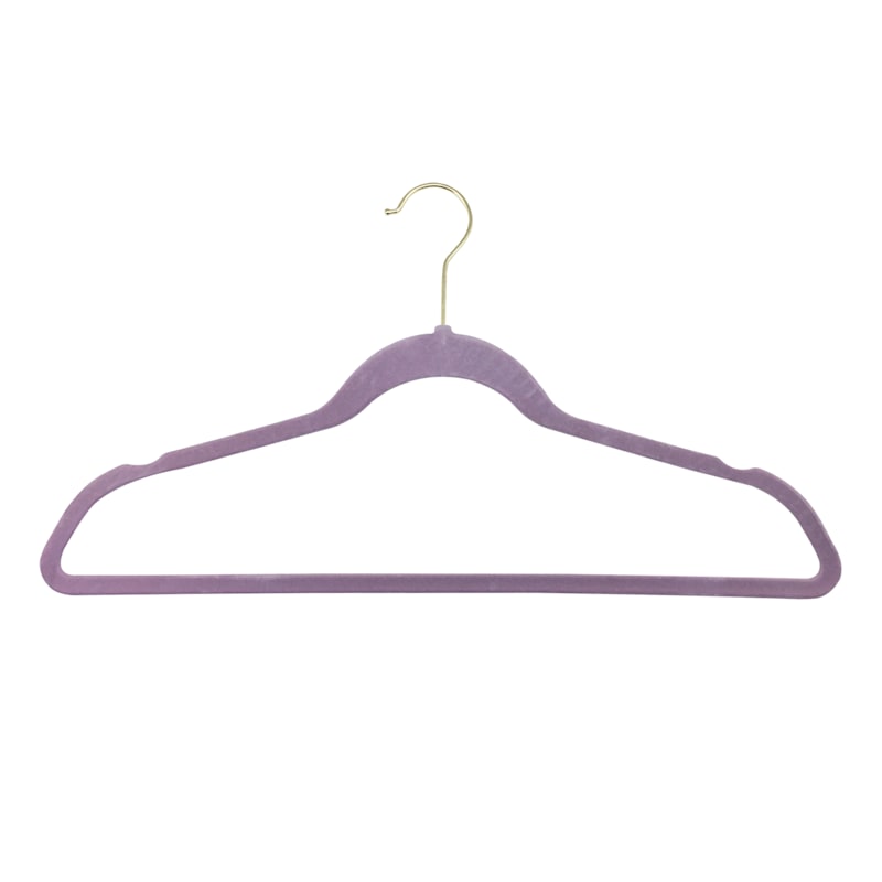 50-Pack Suit Hangers, Lavender