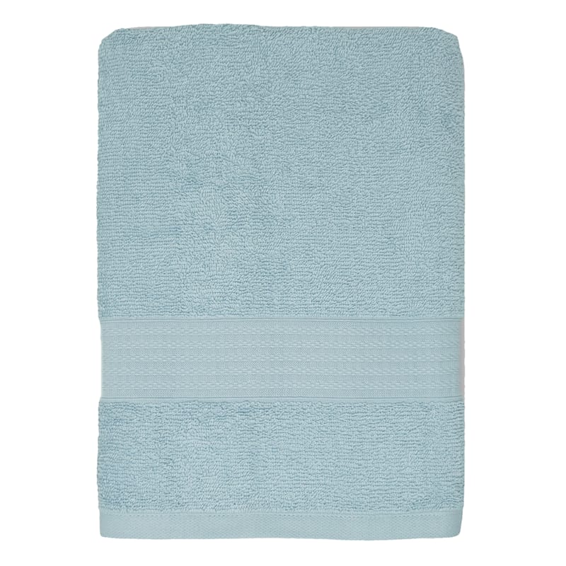 Antimicrobial Bath Towel, Blue
