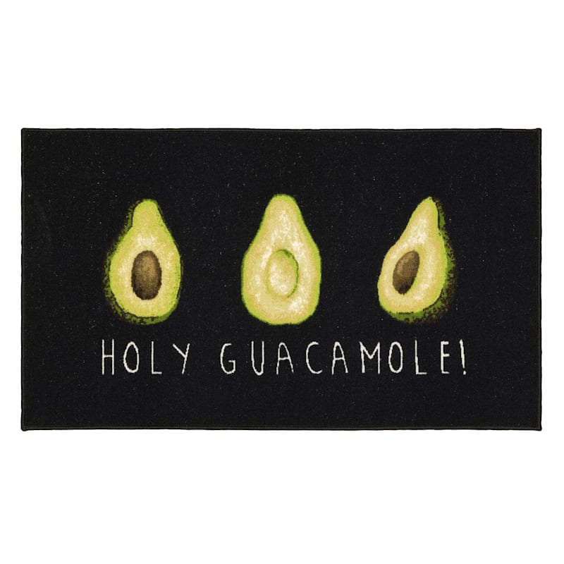 Holy Guacamole Accent Rug, 26x45