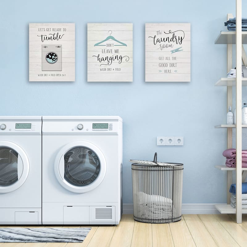 Laundry Room Canvas Wall Art, 11x14