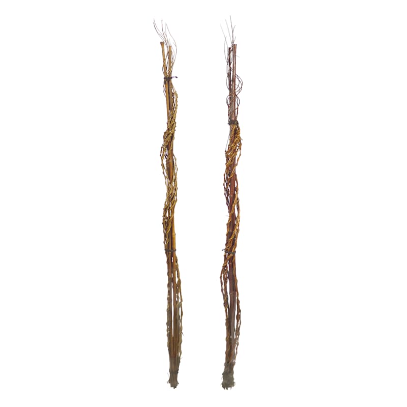 6FT Willow W/Bamboo
