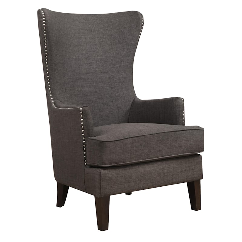 Providence Kori Accent Chair, Charcoal