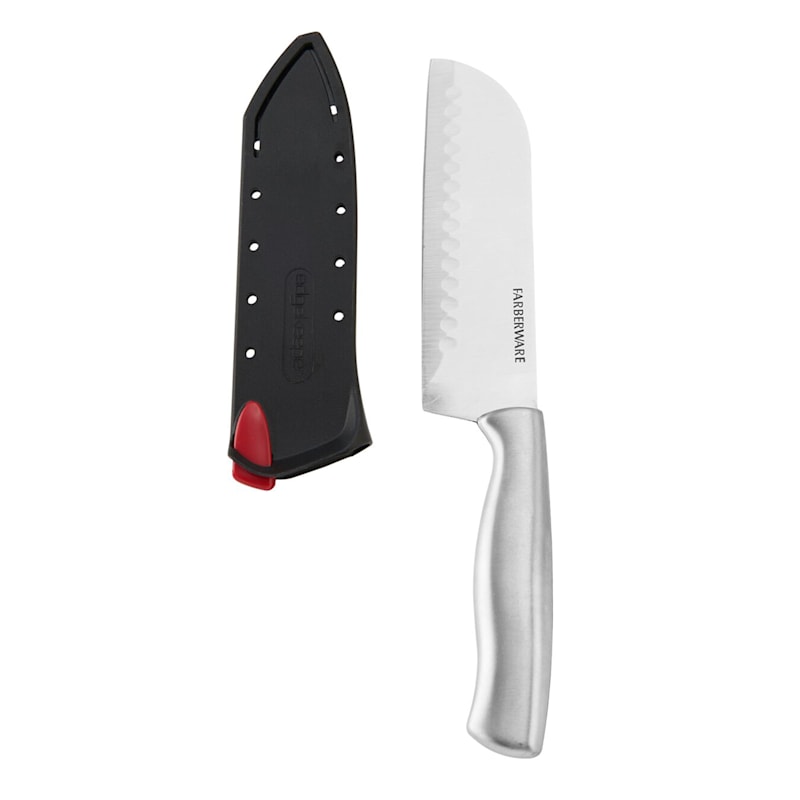Farberware Edgekeeper 5 Inch Stainless Steel Santoku Knife | At Home