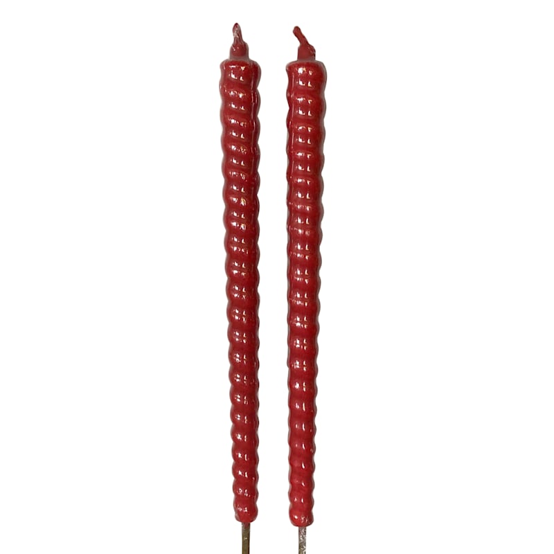 2-Pack Red Citronella Candle Torch, 45"