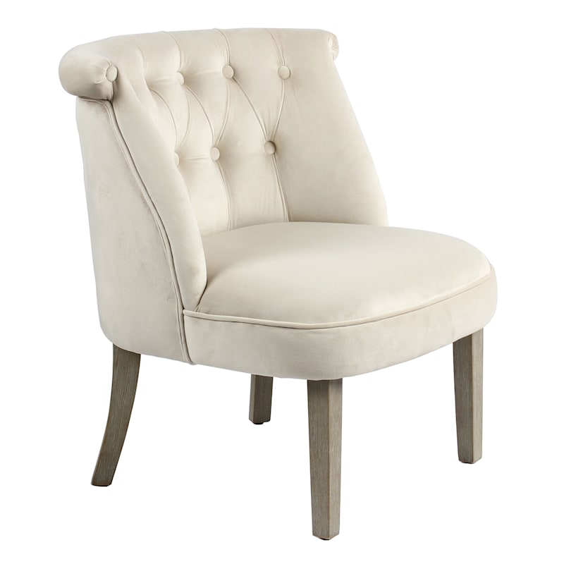Grace Mitchell Roxanne Accent Chair, Ivory